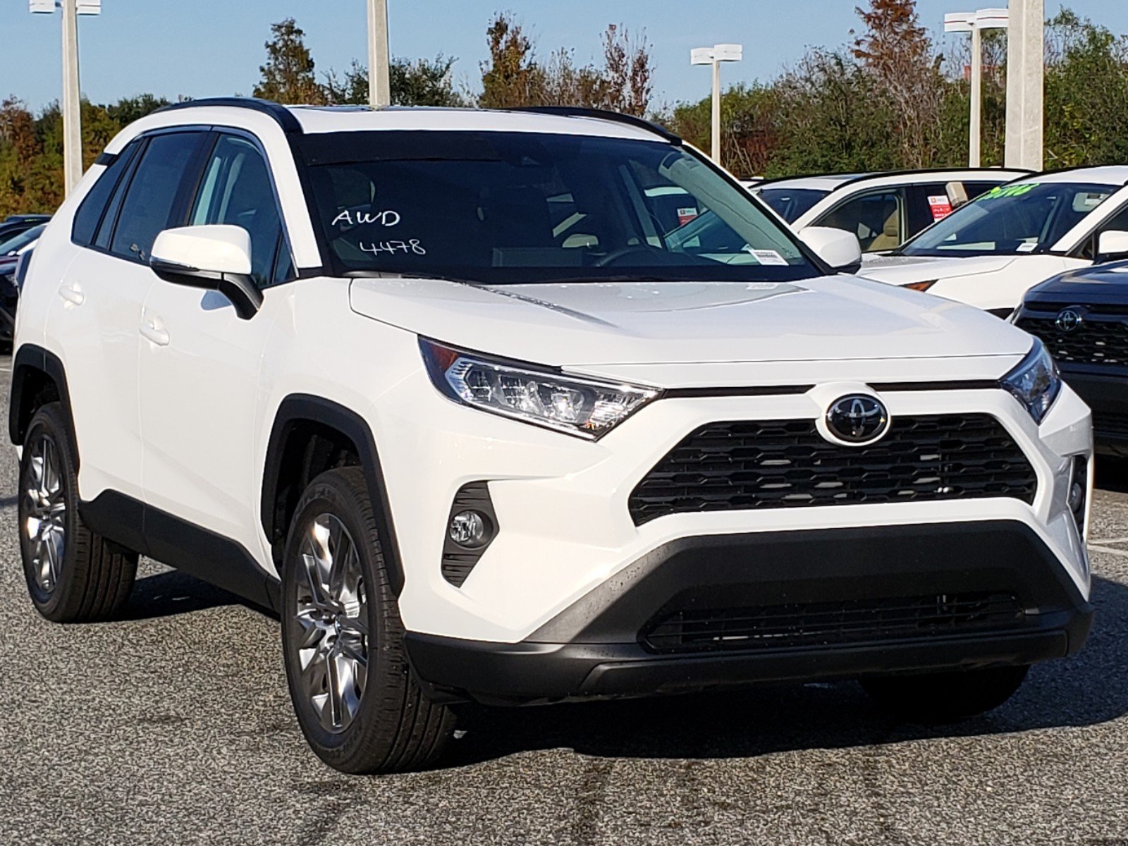 New 2020 Toyota RAV4 XLE Premium Sport Utility in Orlando #0440042