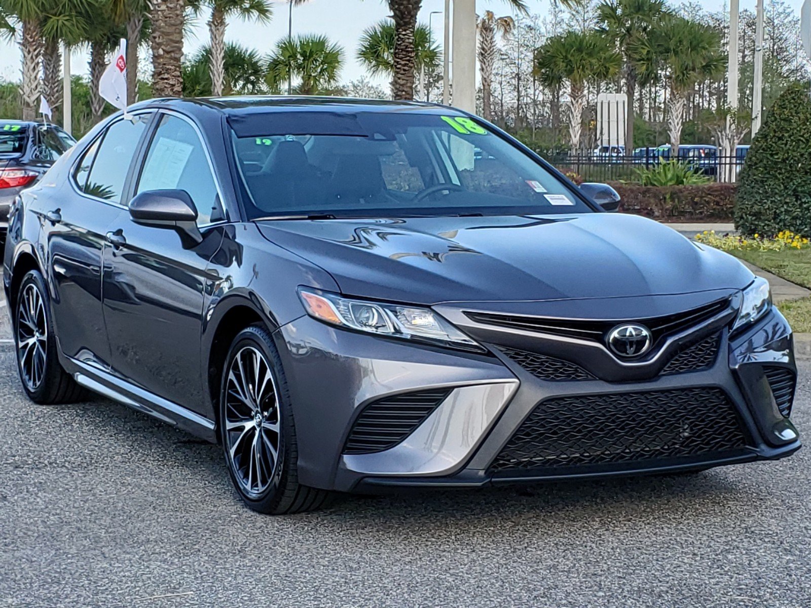 Certified Pre-Owned 2018 Toyota Camry SE 4dr Car in Orlando #0250131A ...