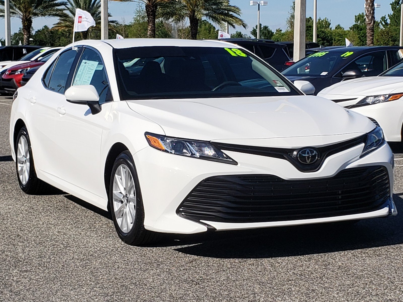 Certified Pre-Owned 2018 Toyota Camry LE 4dr Car in Orlando #0250350A ...