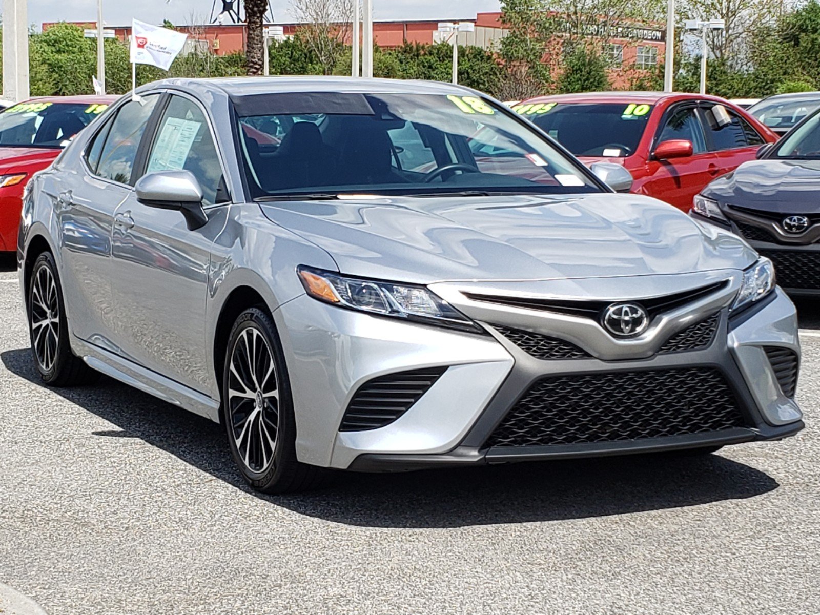 Certified Pre-Owned 2018 Toyota Camry SE 4dr Car in Orlando #0250394A ...