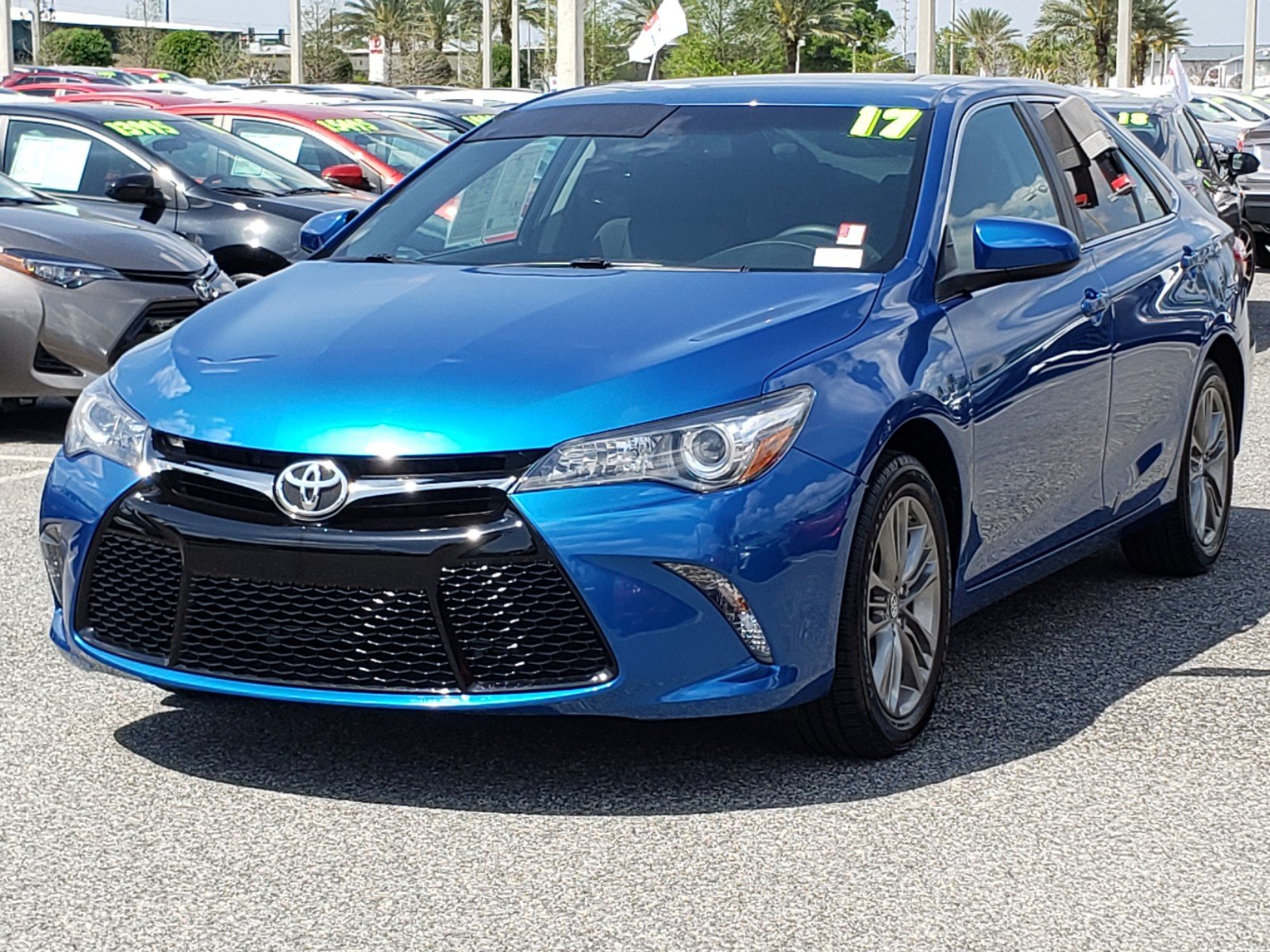 Certified Pre-Owned 2017 Toyota Camry SE 4dr Car in Orlando #0250375A ...