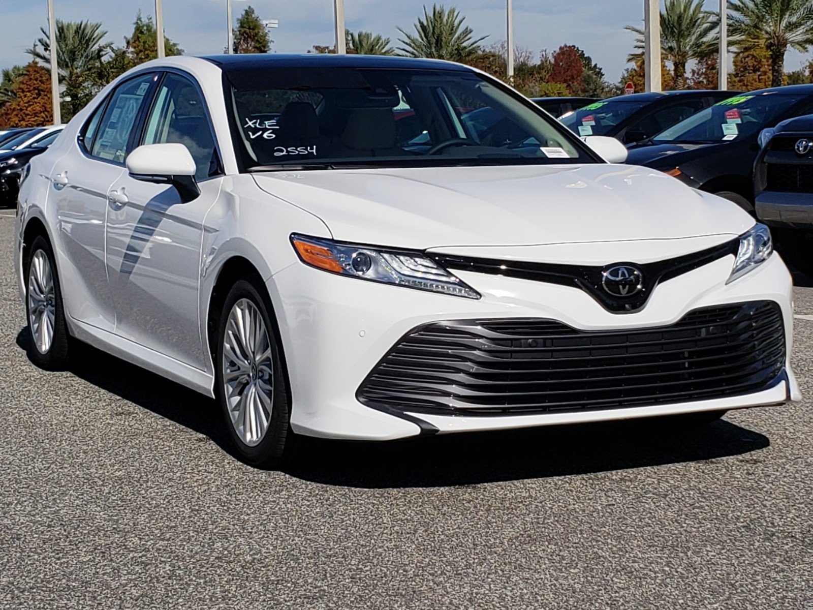 New 2019 Toyota Camry XLE V6 4dr Car in Orlando #9250257 | Toyota of